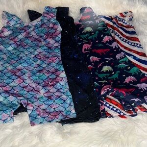 Colorful Kids Romper Set